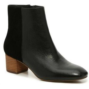 Crown Vintage Dominga Leather Ankle Boots Women's Size 9.5 M, Black MSRP $109